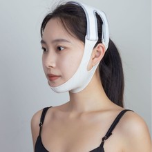 可拆卸防滑硅胶面罩自由调节加压面罩绑带按摩脸部非瘦脸绷带