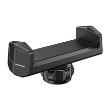 手机夹头手机平板通用可伸缩360度旋转平板夹头双夹头配件