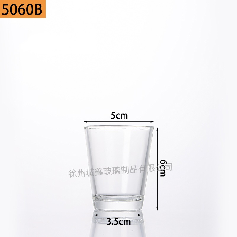 Vasos de vidrio transparentes para velas aromáticas al por mayor, portavelas de vidrio, adornos perfumados, vasos vacíos, recipientes para velas DIY, estilo nórdico