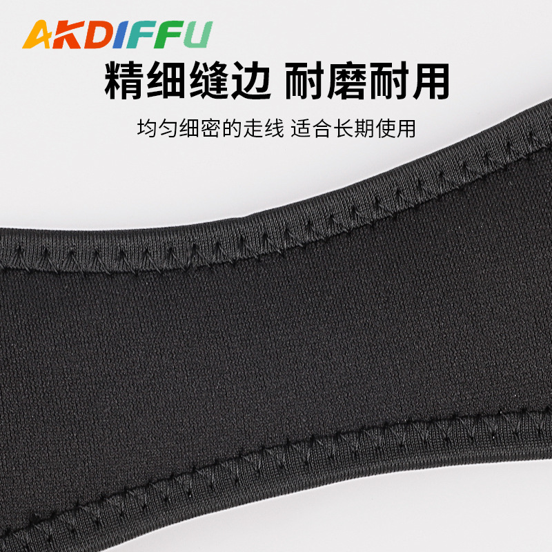 Patella deportiva con patrón de carbono Running Meniscus Estabilizador Patella Protector de rodillas Baloncesto Soporte Presivo Cinturón Protector