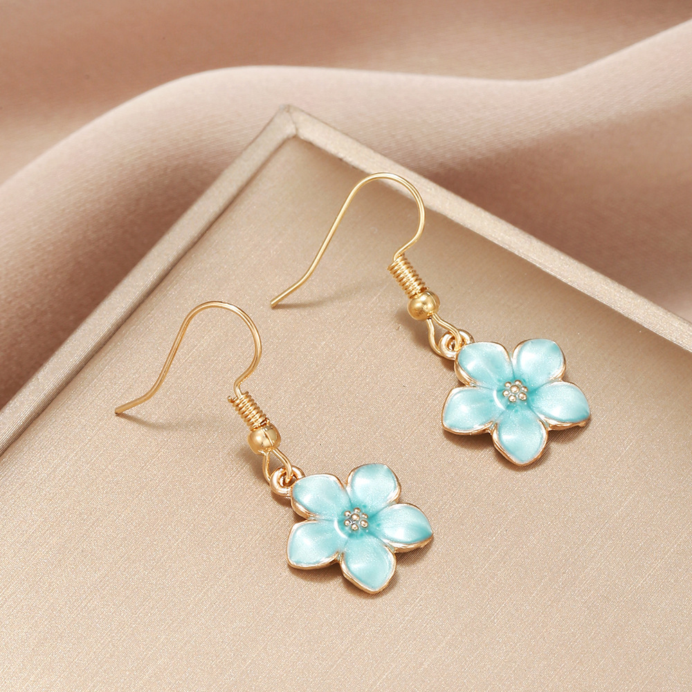 Amazon best-selling small fresh temperament simple daisy earrings women's fashion fresh sunflower earrings wholesale foreign trade
