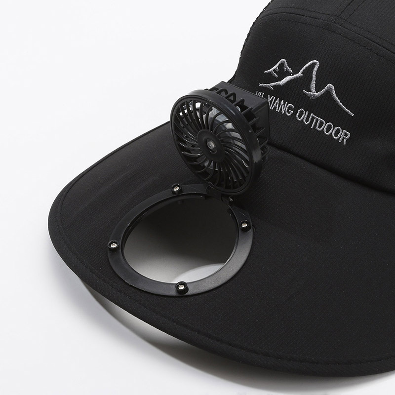 Sommer ny stor med vifte, bredbremmet fiskehatt for menn, utendørs solbeskyttelse og skyggelegging for kvinner_voghion.com