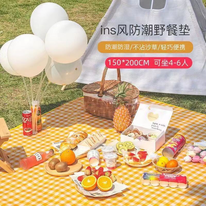 屋外フロアマット防湿マット屋外キャンプピクニックマットピクニックテーブルクロスポータブルビーチマット屋外フロアマット|undefined