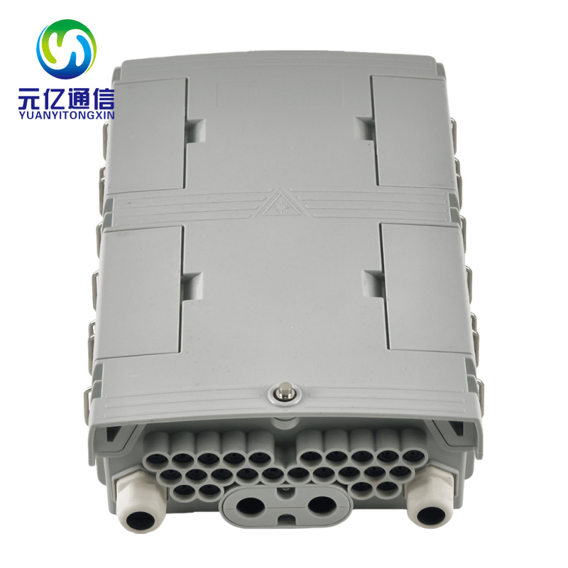 24 Core Fiber Optic Distribution Box, Wall/Pole Mounted FTTX Terminal