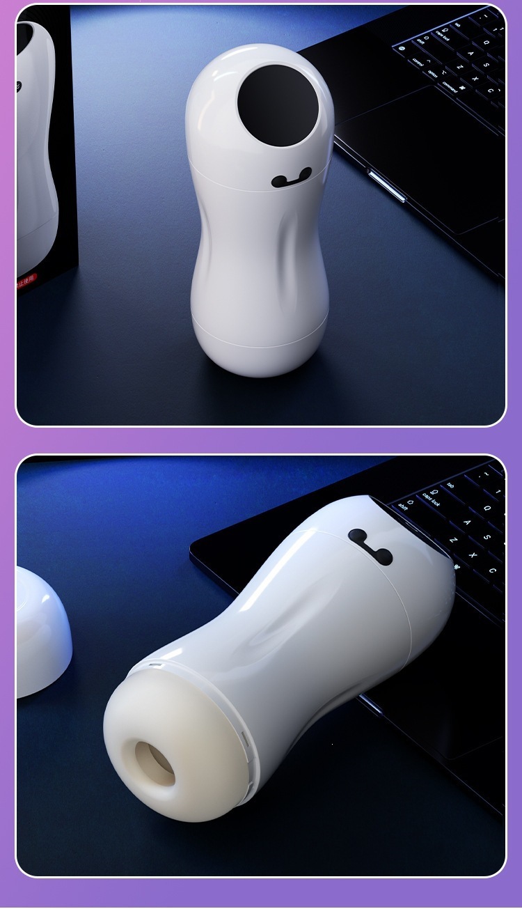 Mystery Girl White Manual Male Masturbator Cup TPE Training Device — detail image 7