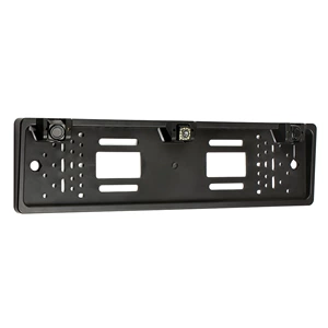 European license plate frame three-in-one radar reversing camera 12LED car reversing camera car rear view