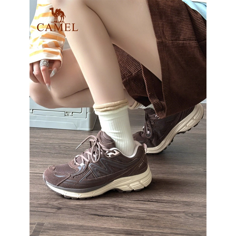 骆驼盘龙3代女鞋2025秋季新款运动鞋女款城市户外休闲徒步登山鞋