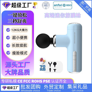 New Fascia Gun for Women, Facial Massage Rechargeable Mini Fascia Gun, Home Professional Muscle Relaxation Massage Gun