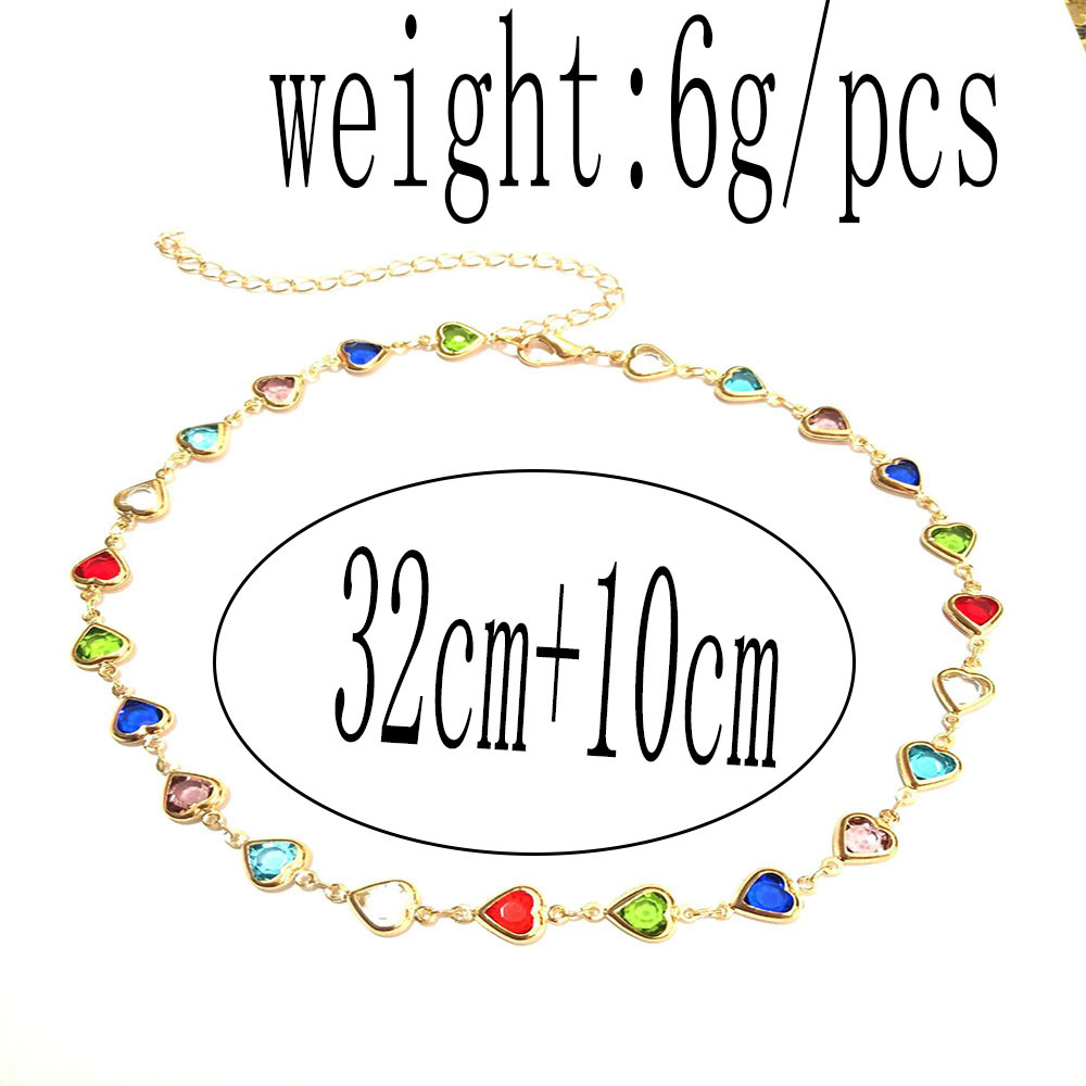 Plating Design Simple Style Geometric Artificial Crystal Alloy Plating Women's Bracelets Necklace