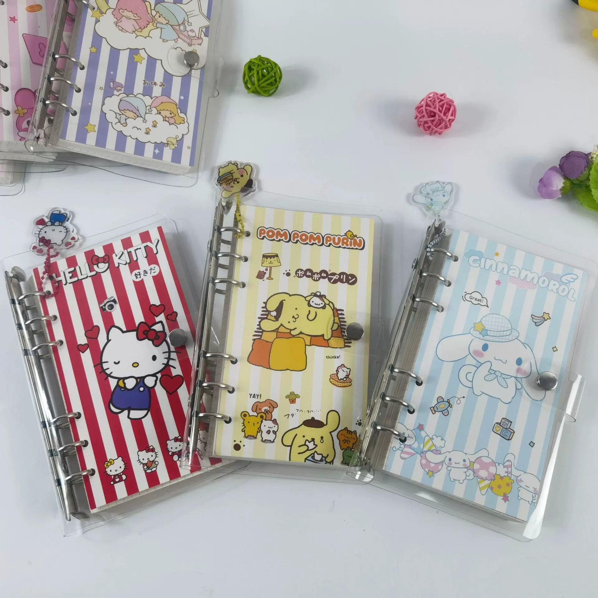 创意少女心DIY手账本套装小清新高颜值活页线圈本学生女生笔记本