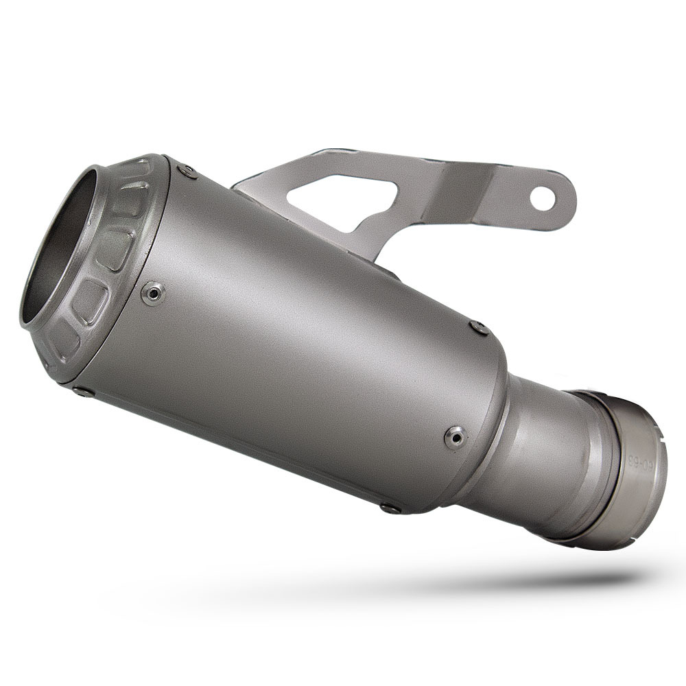 Suitable for Motorcycle Exhaust Pipe Modification S1000Rr Titanium Alloy Flower Cover Integrated 19-26 Years 60mm