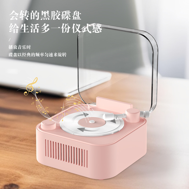 屋外の家庭的な雰囲気と高価値のBluetoothスピーカーDouyinクリエイティブ製品を備えた新しいクロスボーダーレトロBluetoothスピーカー|undefined