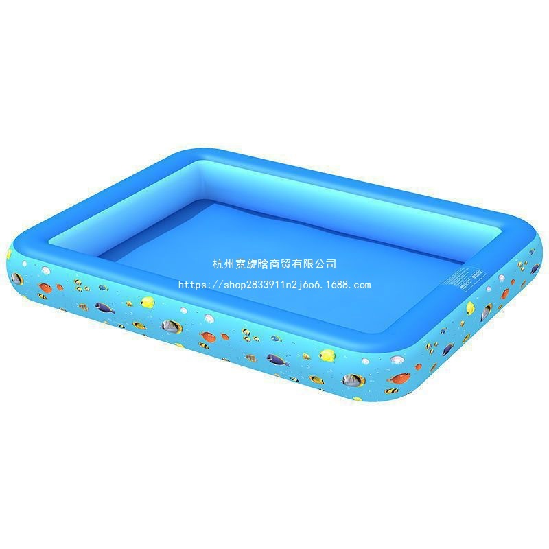 Inflatable fishing pond for babies, children's fish catching pond, suitable for street vendors, commercial use, beach, home, park, children's toy water play pool set
