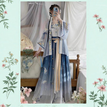 春夏新款宋制汉服女 云梦霖霖 学生日常套装中国风超仙气古装