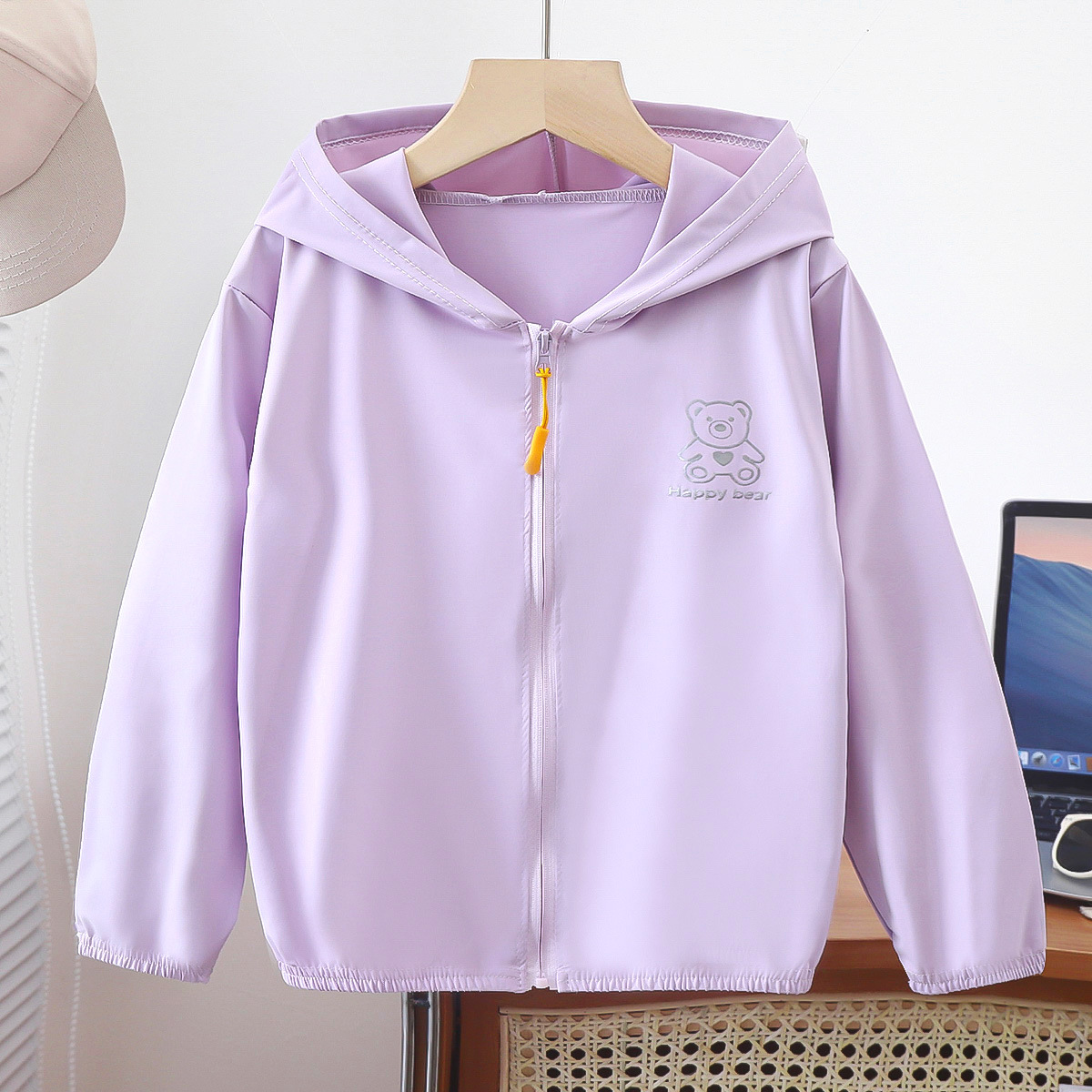 새로운 자외선 차단 의류-보라색