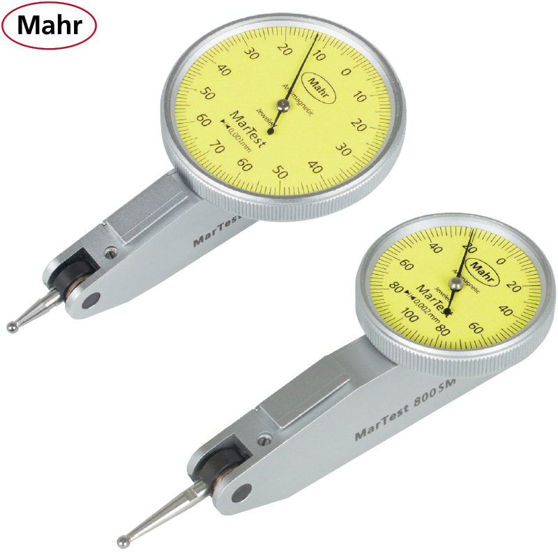马尔MAHR高精度杠杆千分表MarTest 800SM杠杆表0.001/0.002mm校表