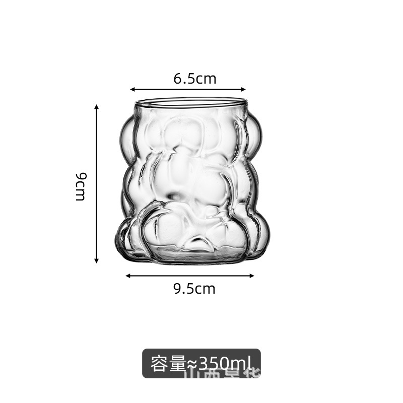 Copa de cóctel borosilicato Navidad sola caja ELK taza alta color valor bar red vino creativo