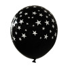 12 -inch latex ball pentagram transparent dot graduation party layout atmosphere atmosphere new year black gold dot latex balloon