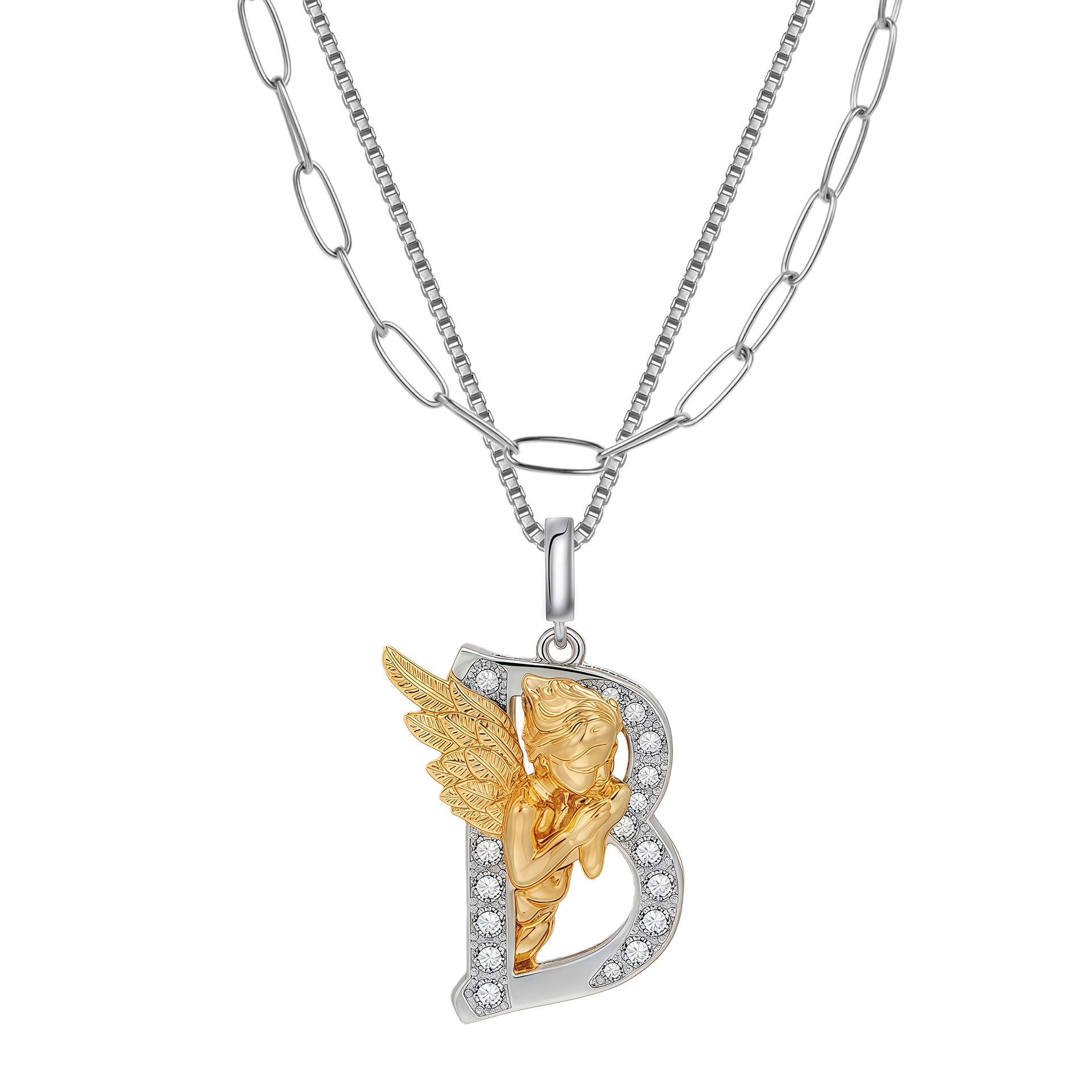 Colar de pérolas de luxo com fecho magnético para mulher_voghion.com