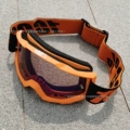 orange framed blue slice