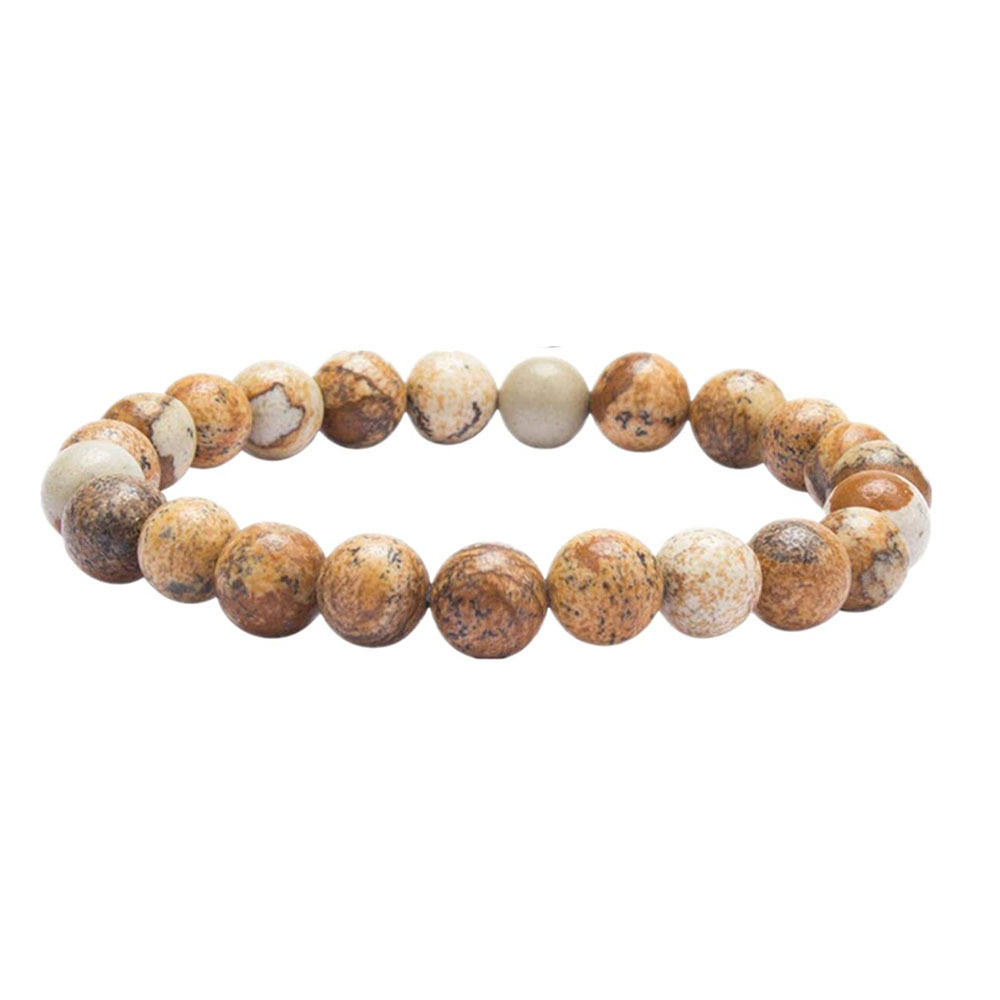 Fashion Round Agate Bracelets 1 Piece