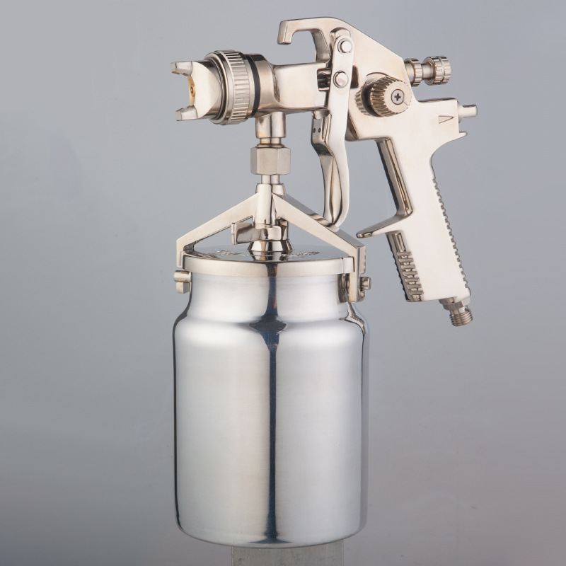 Transfronteriza personalizada H827S-AB pulverización de pintura neumática 1.4 / 1.7 / 2.0mm alta atomización 1000ml pulverización de olla baja