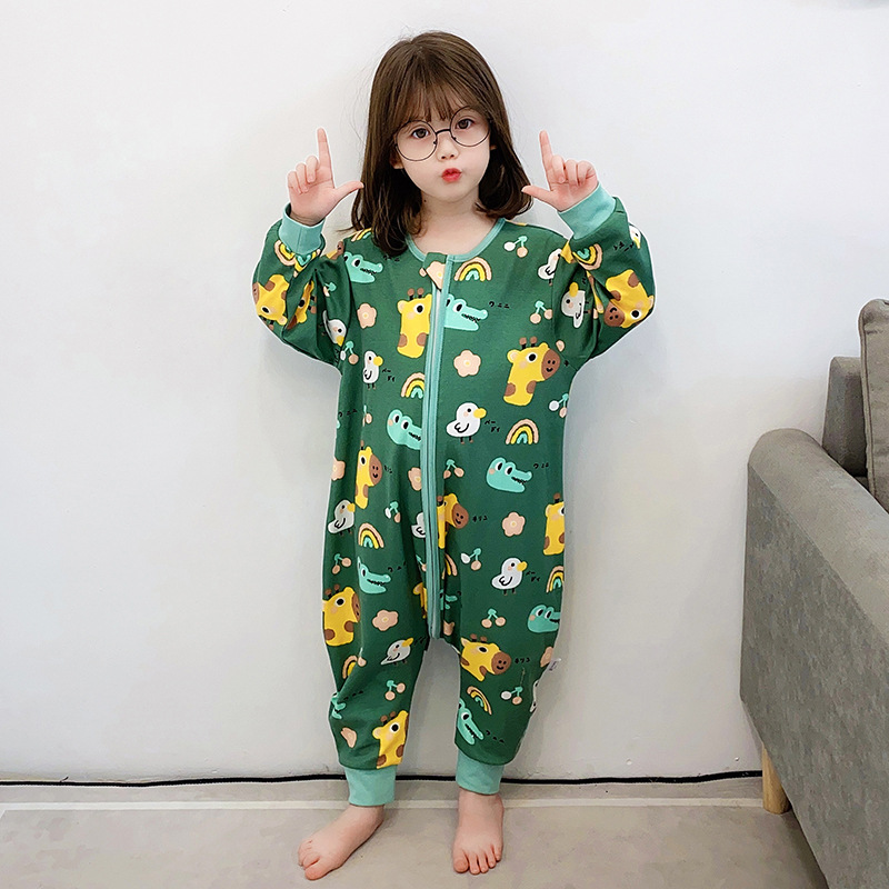 양면 침낭 - 신기한 숲 (22-28도 적합)