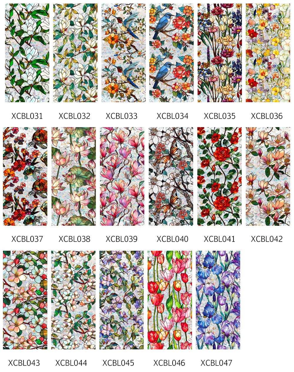 140g Weight Glass paster Home Textiles & Decor Type PVC Material Leaf Pattern Casual, Pastoral Style Casual Pastoral Leaf PVC Glass Paster Wall Art 3