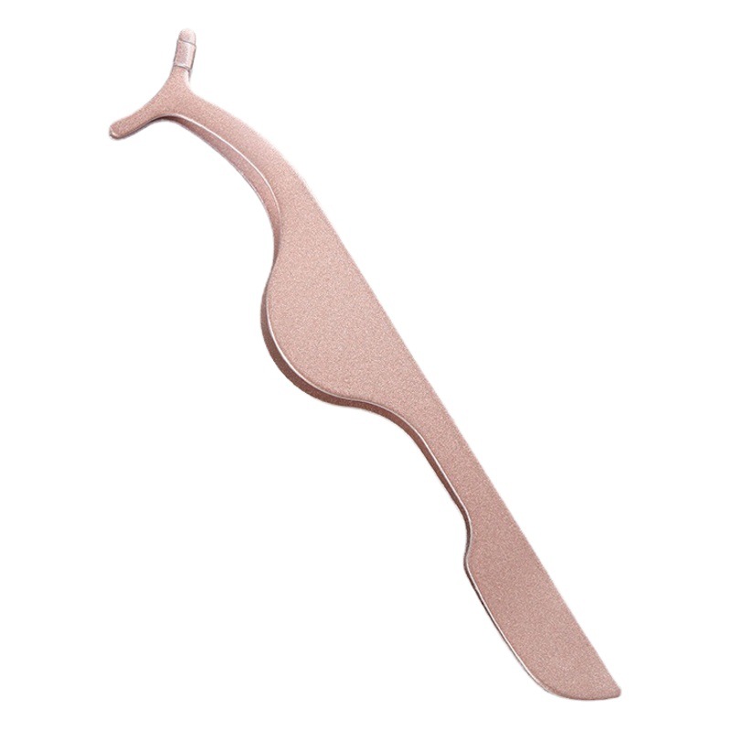 Suministro directo de fábrica de acero inoxidable rizador de pestañas falsas pestañas ayuda pestañas pinzas clip de pestañas clip de cejas