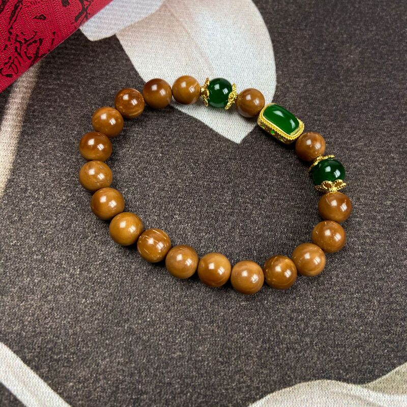 Popular Video Channel Cook Single Loop 8mm DIY Bracelet Rosary Bracelet for Men and Women Single Loop Accessories Buddhist Beads
