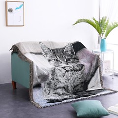 Ethnic style new Instagram first-class sofa cover for homestay decoration model room, full cover double-sided use sofa cover blanket