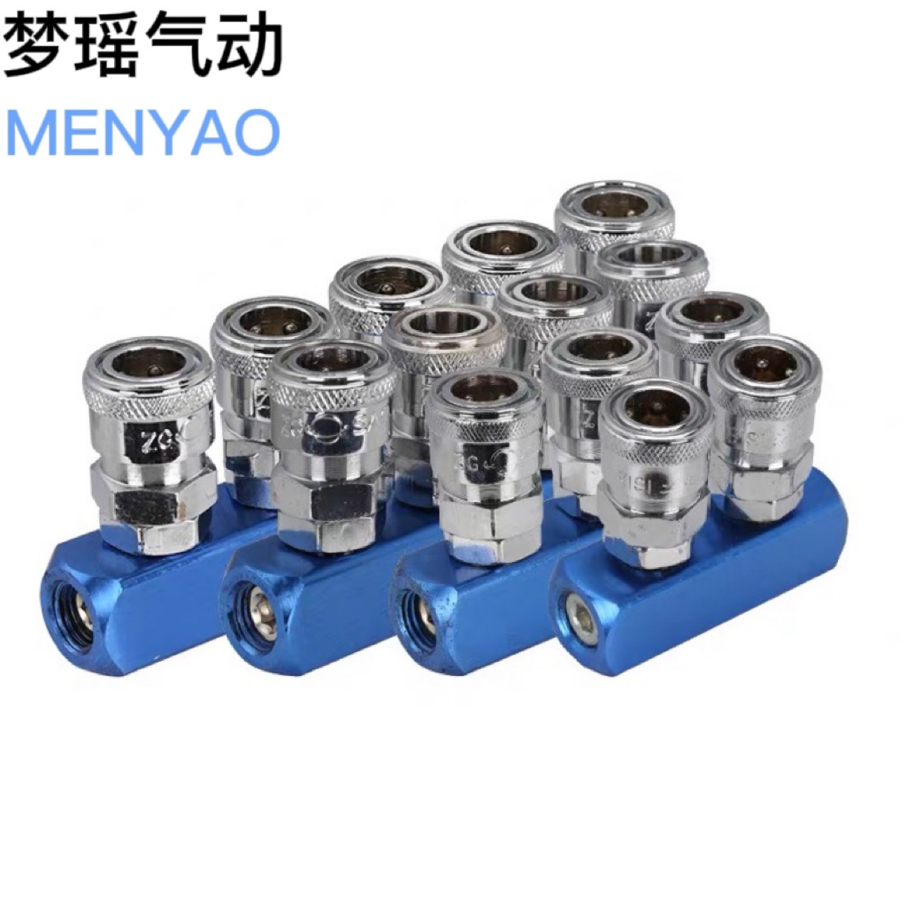 气动快速接头 多管路气排SML2 SML3 SML4 SML5位 SML6气路分配器