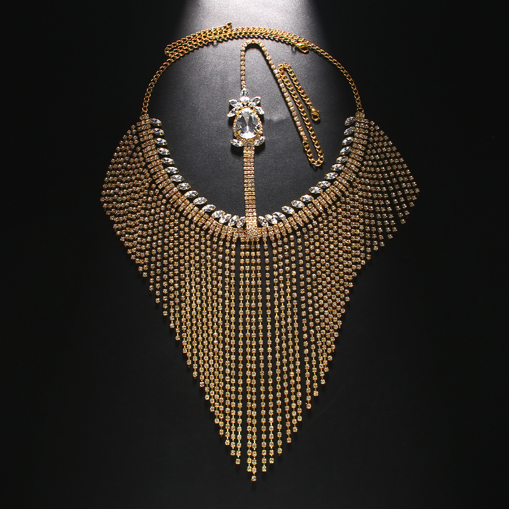 Amazon máscara de brilla de fuego máscara de moda máscara de diamante exótica accesorios exagerados máscara de mujer