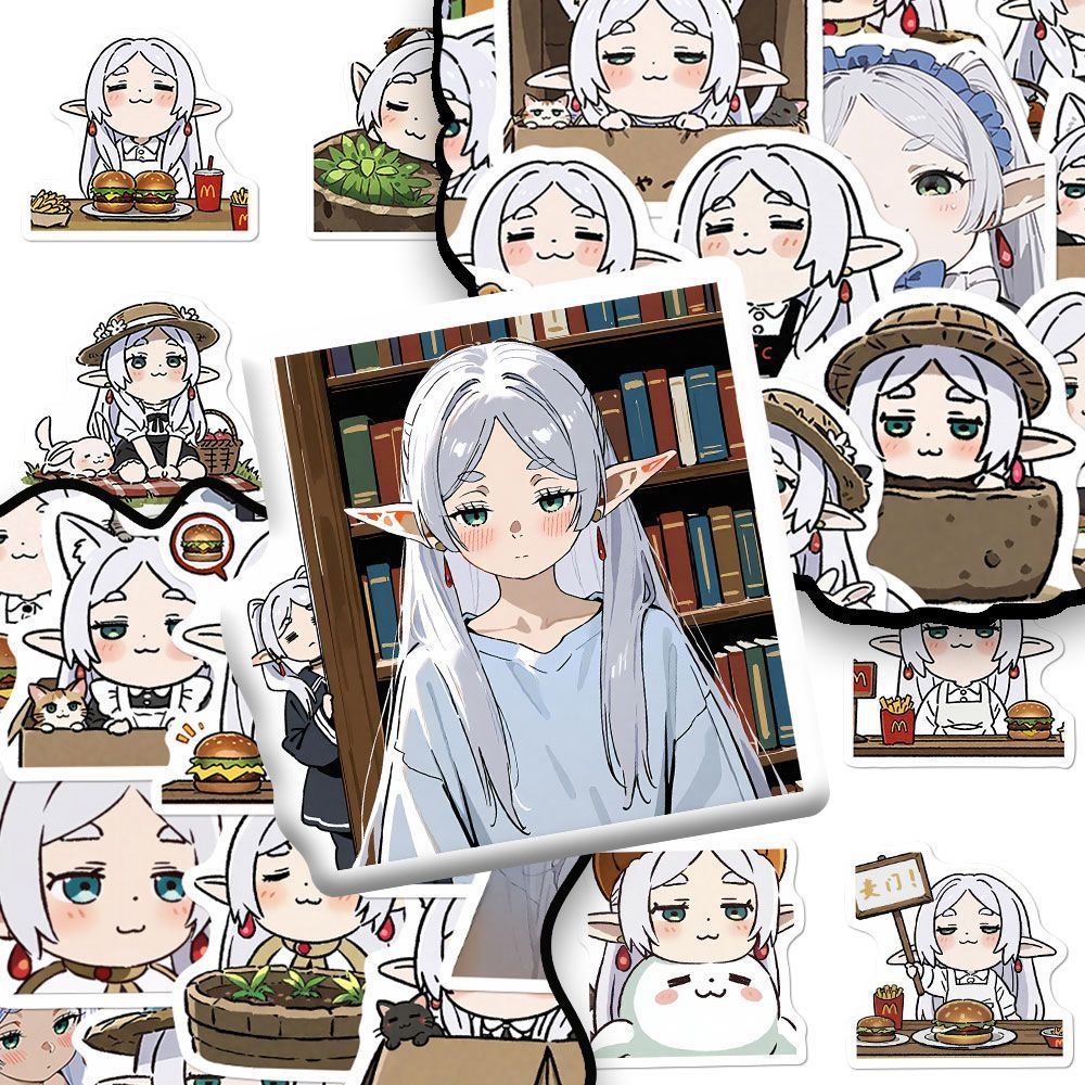 [Explosión] 96 pegatinas de cuaderno de teléfono móvil de decoración bidimensional de Liliane Simmel puro amor
