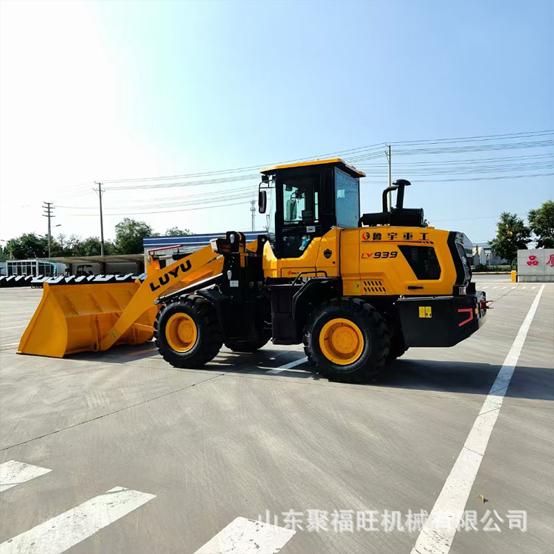 942废品林场草场抓木机 建筑工程液压铲车 石料养殖场搬运装载机