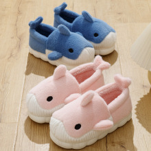 亲子款包跟棉拖鞋女冬季新款情侣居家用外穿防滑儿童棉鞋男童秋季