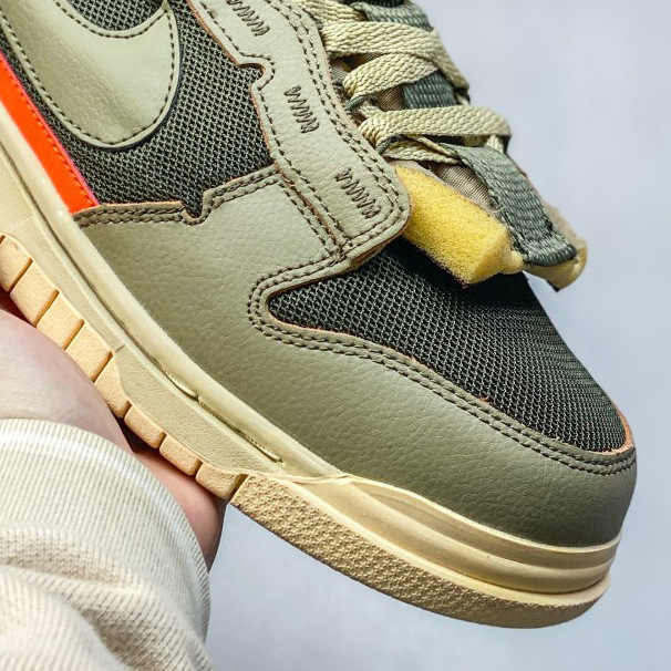 Putian Dunk Low-top Board Shoes Jumbo Thickened Tongue Casual Shoes Olive Green Fashionable All-match sneaker for Men and Women Putian Dunk Low-top Board Shoes Jumbo Thickened Tongue Casual Shoes Olive Green Fashionable All-match sneaker for Men and Women