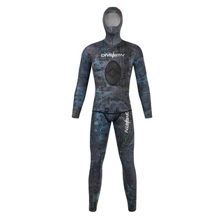 3mm Split Wetsuit Imported Yamoto Two-Piece Set Neoprene Warm Protective Hooded Fishing Suit