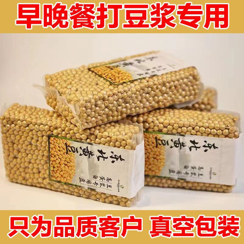 2025东北新黄豆打豆浆真空装发豆芽大豆农自家种批发工厂一件批发