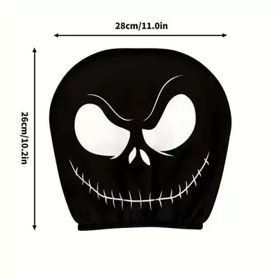 labeled and shipped on behalf of | Universal seat cover - big-white-eyes-double-sided-printing-1-piece