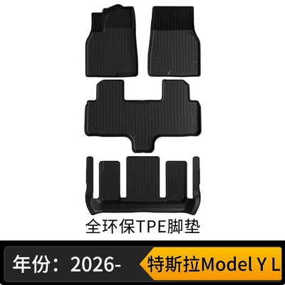 Universal Foot Pad Car Mats - model-y-l-single-layer-floor-mats
