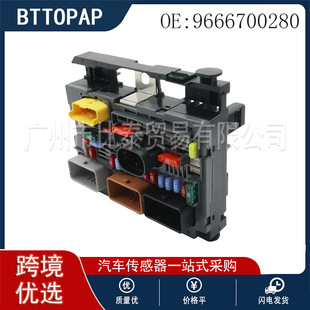 Brand New Car Fuse Box Suitable for Peugeot Cars 9666700280 Spot Wholesale