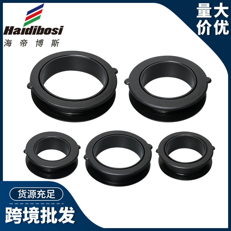 Cross-Border Hot-Selling Perforated Edge Sealing Ring, Air Conditioning Hole Decorative Cover, Computer Desk Cable Hole Cover, Plastic Drain Ring