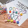 Children's hairgrip, cartoon hairpins, hair rope, Korean style, no hair damage