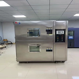 冷热冲击试验箱塑料金属冷热交变测试机橡胶电子高低温冲击试验箱