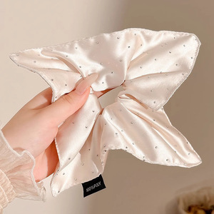 Anillo de cabello perezoso coreano cuerda de cabeza intestino grande niñas de alto nivel de la sensación de cabello de alta elasticidad correa de cabello de cabello super grande