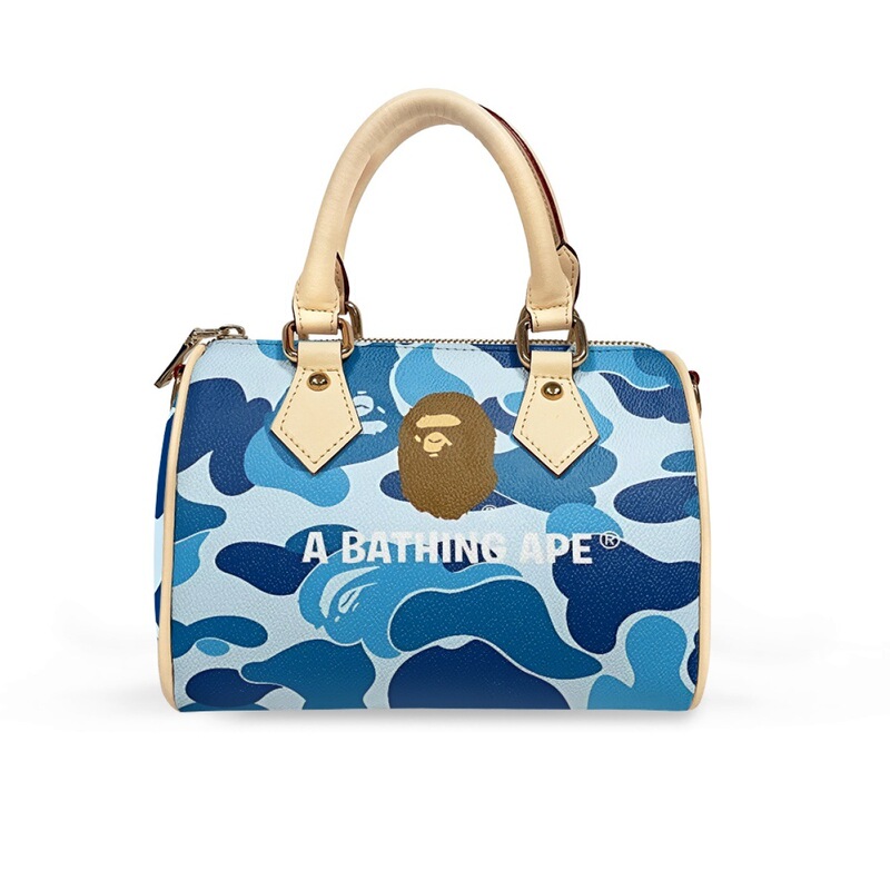 Popular women's handbag on independent sites, TK style BAPE fashion classic printed crossbody bag, cross-border supply for eBay