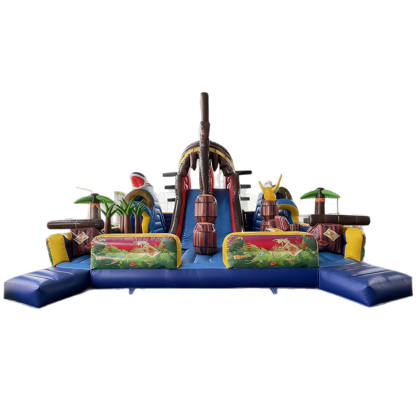 Castillo infláble para niños al aire libre gran castillo traviesos jumping cama al aire libre gran parque de juegos equipos inflables jumping cama