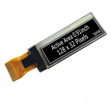 0.91��С�ߴ�OLED�͹����͸ߵ���128x32Һ����IIC/SPI�ӿ�SSD1306