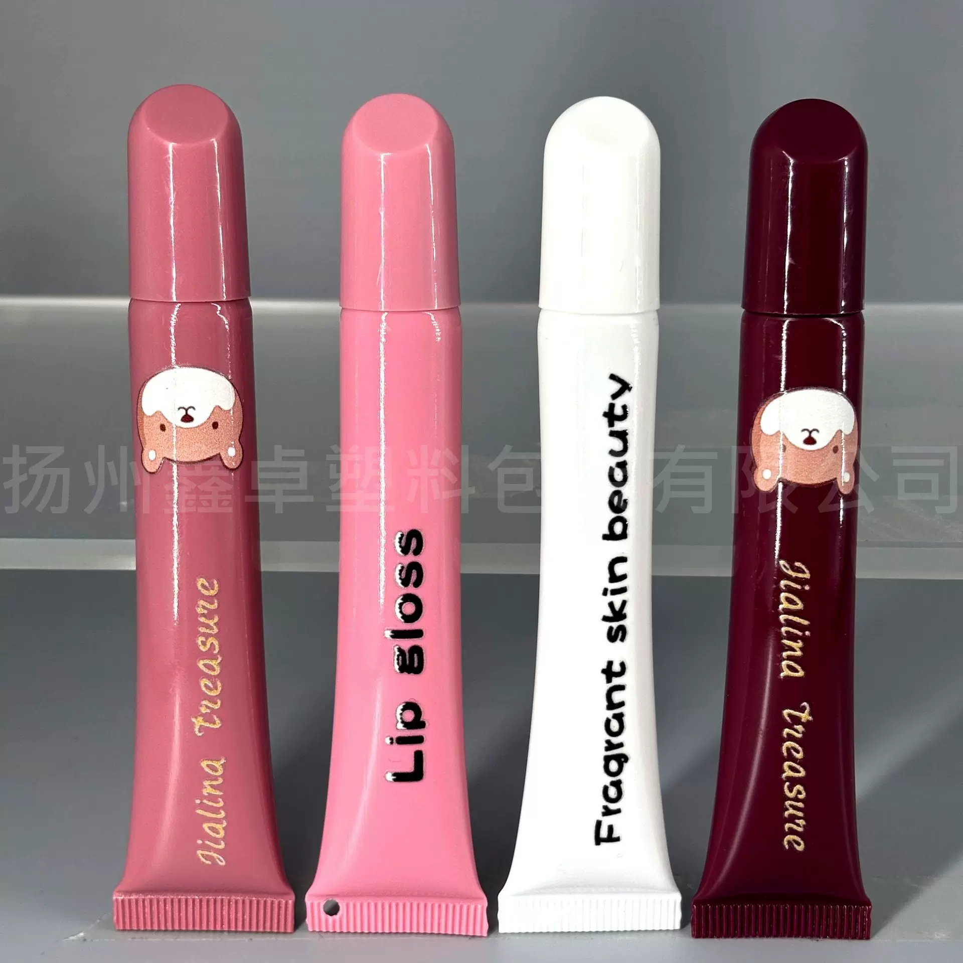 新品唇膏软管可挂挂件唇釉唇彩唇蜜挤压软管瓶润唇膏空瓶